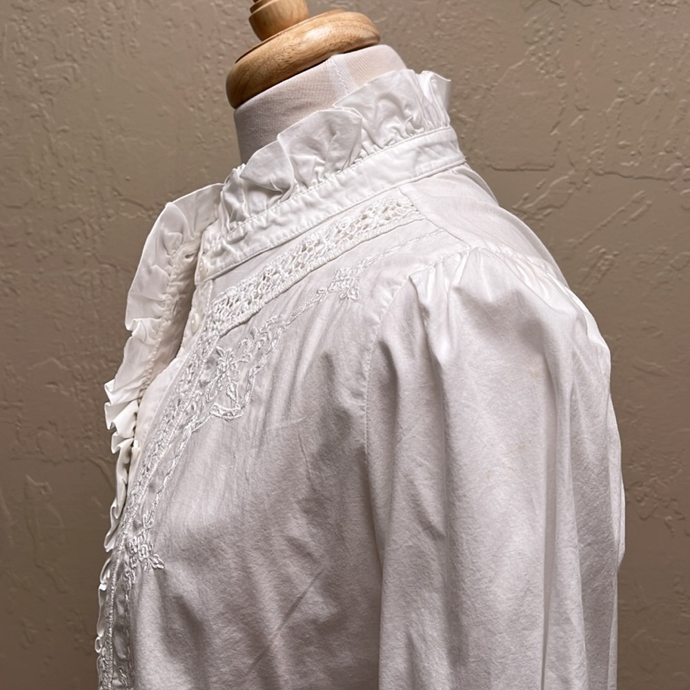 Sézane Ulysse Shirt in Ecru, size 40 (US8), NWT - Picture 9 of 16